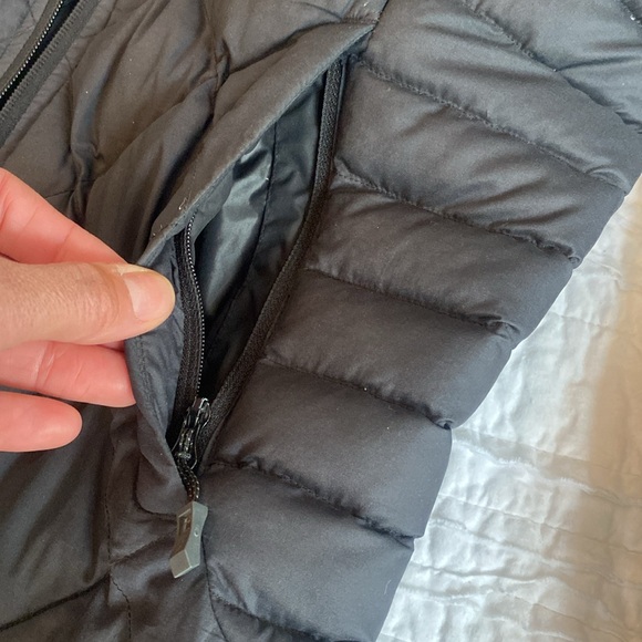 Scott Womens Down Trench Coat - Picture 6 of 8